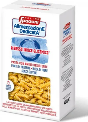 Produktbild von Nudeln mit Amido Resitente 400g - Molino Spadoni