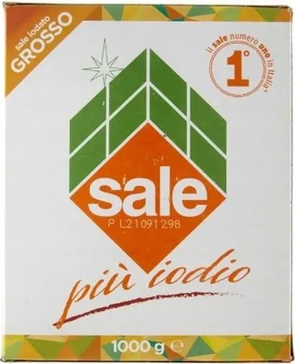 Produktbild von Italienisches grobes Jodsalz 1kg - Grosso