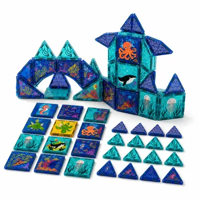 Produktbild von Kreatives magnetisches Bauspiel‑Set mit Bauernhof‑Motiven für Kinder, KI-generiertes Bild