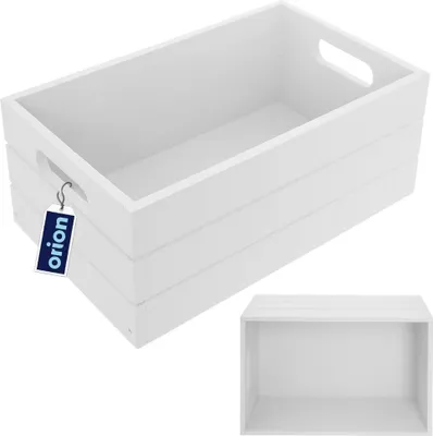 Produktbild von Orion Holzkiste Aufbewahrungskiste Aufbewahrungsbox mit Griffen 31x21x13 cm