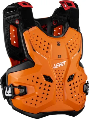 Obrázok produktu pre Chránič hrudníka Leatt 3.5 Jr. oranžový/čierny L/XL