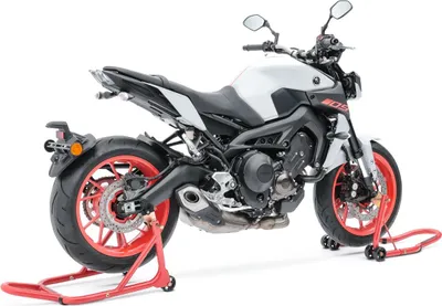 Produktbild von Motorradständer Set Vorne und Hinten für # CS Montageständer rot