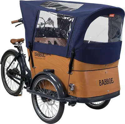 Produktbild von Babboe HWWX-0403 Rain Tent Curve – passend für Curve Curve-E Curve Mountain blau HWWX-0403