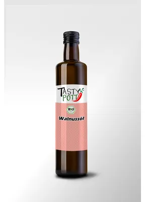 Produktbild von Tasty Pott  Walnussöl - Kaltgepresst - 250ml Flasche
