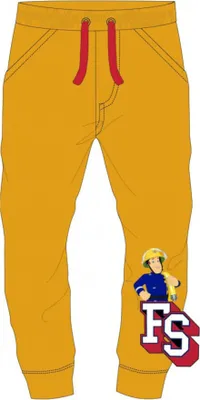Produktbild von Feuerwehrmann Sam Freizeit- Hose mit SAM Logo, gelb ,116