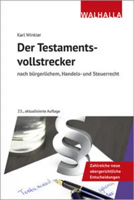 Obrázek produktu pro Der Testamentsvollstrecker