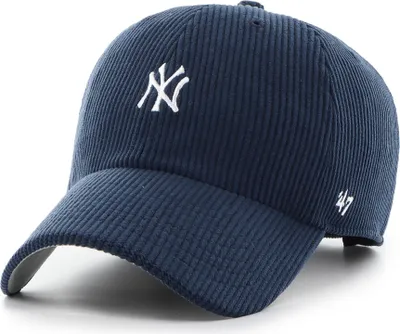 Produktbild von 47 Brand Strap Kord Cap CLEAN UP New York Yankees navy