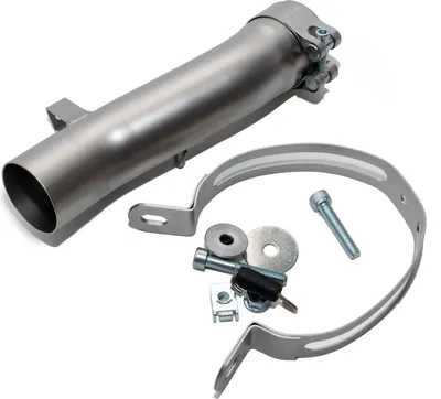 Image de Silencieux arrière LeoVince LV ONE EVO homologué, en acier inoxydable, avec embout en carbone, compatible avec les modèles Husqvarna 701 Supermoto / Enduro, KTM Enduro, SMC 690 (2008-2011), Enduro R et SMC R 690 (2009-2016)