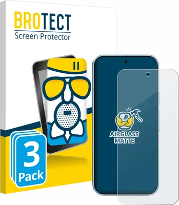 Produktbild von 3x BROTECT Entspiegelungs Schutzglas für Google Pixel 9 Pro XL / 10 Pro XL Schutzfolie Panzer Folie Glas Display Schutz matt