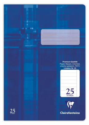 Produktbild von Clairefontaine Heft A4 Premium liniert m Rd 32Bl