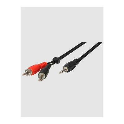 Obrázek produktu pro HEITECH stereofonní propojovací kabel 3,5mm jack 2x RCA konektor 1,5 m