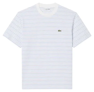 Image de Lacoste - T-shirt pour homme, coupe classique GT18075 (L) (blanc)