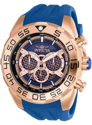 Obrázok produktu pre Invicta Speedway - SCUBA 26305 Pánske Hodinky - Quartz Hnací Mechanizmus - Nerezová Oceľ s Rúžovým Ciferníkom - 50 mm