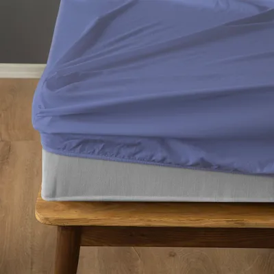 Produktbild von Komfortec Spannbettlaken 160x200 cm, Bettlaken Boxspringbett bis 15cm - 30cm Matratzenhöhe, Lila