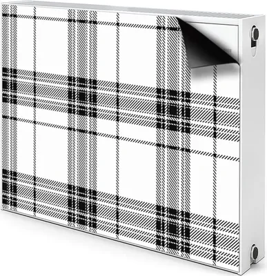 Produktbild von Magnet Verkleidung Abdeckung Heizkörperabdeckung Heizkörperabdeckung 80x60 cm  - Muster, in, gitter