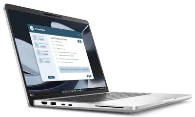 Productafbeelding van DELL Pro 14 Plus PB14255, AMD Ryzen AI 7 PRO, 3,5 GHz, 35,6 cm (14 inch), 1920 x 1200 pixels, 32 GB, 1 TB