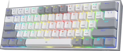 Produktbild von Redragon K617 FIZZ 60% Tastatur (RED-K616-RGB)