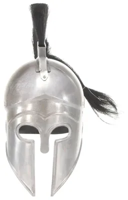 Obrázek produktu pro vidaXL Helma řeckého válečníka Antique Replica for LARP Silver Steel