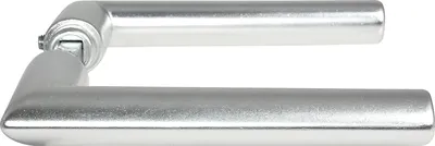 Produktbild von Drückerpaar TURIN Türklinke Türgriff mit Vierkantstift silber eloxiert