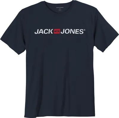 Produktbild von Jack&Jones T-Shirt navy Logodruck Übergröße JJECORP