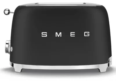 Obrázek produktu pro Smeg TSF01BLMEU, 2 krajíců, Černá, Nerezová ocel, Knoflíky, Nerezová ocel, 950 W