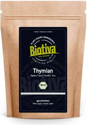 Produktbild von Biotiva Thymian gerebelt 100g aus biologischem Anbau