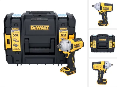 Image de Boulonneuse à chocs 1/2' compacte XR 18V brushless - DEWALT - sans batterie, ni chargeur - TSTACK - DCF892NT-XJ