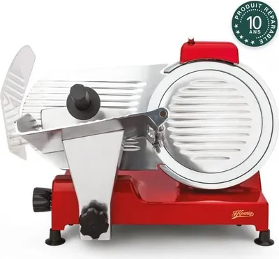 Image de Trancheuse à Viande H.KoeNIG MSX254, Lame 25 cm, Moteur 240W, Aiguiseur Intégré