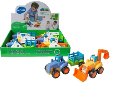 Produktbild von Kunststofftraktor mit Anhänger