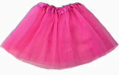 Produktbild von Tütü Tutu Ballettrock Tüllrock Petticoat Ballettkleid Rock Fasching Karneval 5 Lagen 45cm Dunkelrosa