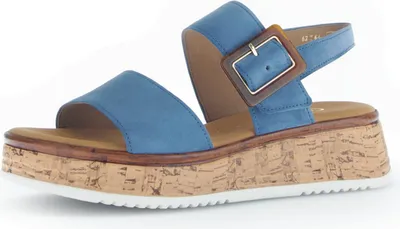 Produktbild von Gabor (0) Plateau Sandaletten Damen 31393930393737 Blau 43 EU