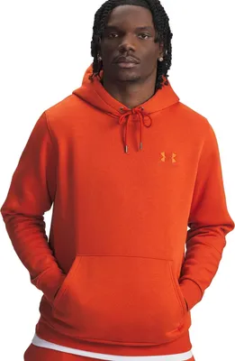 Immagine prodotto di Under Armour Essential Felpa con cappuccio in pile arancione XL / Uomo regolare arancione XL