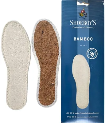 Produktbild von BAMBOO Shoeboys Einlegesohlen Frischesohlen Sohlen Einlagen Gr. 45