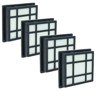 Produktbild von vhbw 4 Staubsaugerfilter Ersatz für Nilfisk 107414332 für Staubsauger - HEPA-Filter Schwarz