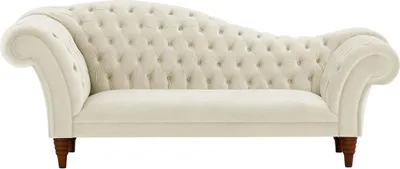 Image de Canapé chaise longue Chester-Velluto 2-dark oak