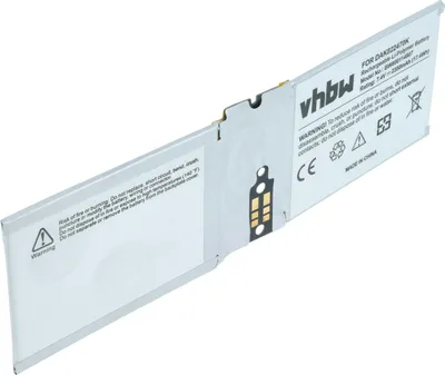 Produktbild von vhbw Akku Ersatz für Microsoft G3HTA044H, G3HTA045H, DAK822470K, G3HTA020H für Tablet Pad (2350 mAh, 7,4 V, Li-Polymer)