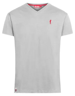 Produktbild von DERBE HAMBURG M-04-TSFL BASIC KIPPES Herren T-Shirt V-Neck
