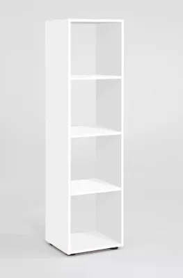 Produktbild von FMD Möbel MEGA 4 Regal mit 4 Fächern - weiß - Maße: 36,5 cm x 140,5 cm x 33 cm; 248-004