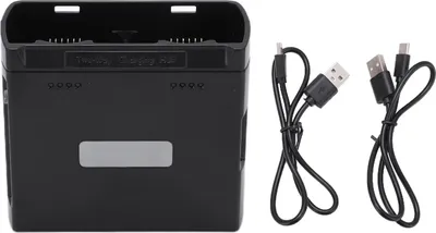 Obrázek produktu pro Dvoucestný nabíjecí rozbočovač baterií Smart Drone Bidirectional Charger pro DJI Mini 2 SE (černý)