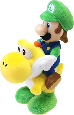 Image de Merc Nintendo Luigi & Yoshi Plüsch 22cm