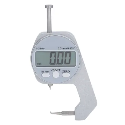 Obrázek produktu pro Tloušťkoměr, digitální tloušťkoměr, mikrometr, elektronický tloušťkoměr, mini tloušťkoměr, tenký kovový mikrometr