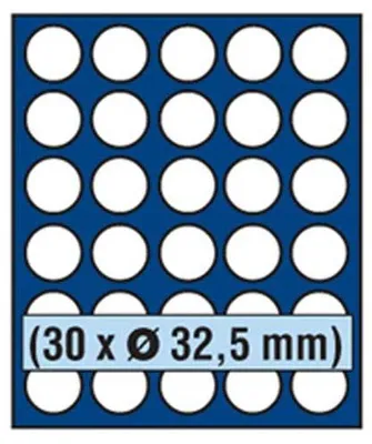 Image de SAFE 6332 NOVA Boîte à monnaie pour 30 pièces de 32,5 mm de diamètre