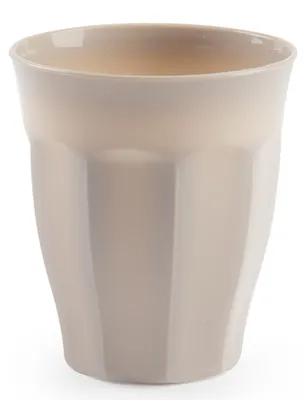 Produktbild von Plasticforte Trinkglas - Kunststoff - beige - 250 ml - Trinkglaser