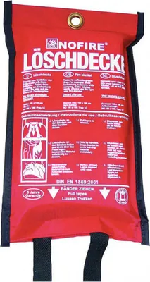 Produktbild von NOFIRE Löschdecke 180x120 cm DIN EN 1869