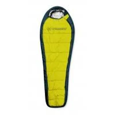 Obrázek produktu pro Trimm HIGHLANDER Lagune/Citron, vhodný pro osoby do výšky 195 cm – zip na levé straně; zelený spací pytel