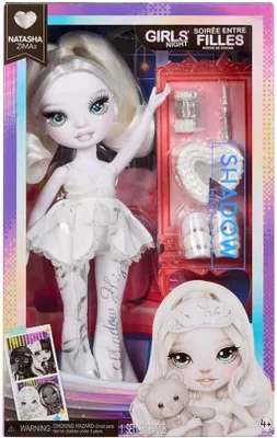 Zdjęcie produktu dla Rainbow High Shadow High Fashion Doll Girls' Night - Natasha (white hair), Lalka modowa, Damski, 4 lat(a), Chłopak, dziewczyna, 260 mm, Biały