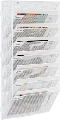 Produktbild von Famanu Wandorganizer 8 Fächer - Weiß