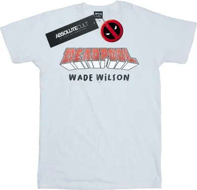 Produktbild von Marvel - "AKA Wade Wilson" T-Shirt für Herren BI22989 (XXL) (Weiß)