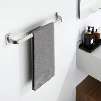 Image de Porte-serviettes mural, 40 cm, en acier inoxydable SUS304, pour salle de bain