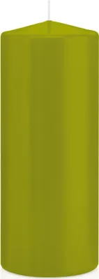 Produktbild von Stumpenkerzen in RAL-Qualität Grün Ø 78 x 200 mm, 8 Stück